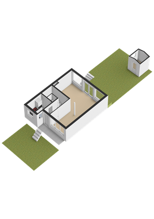 Floorplan - Patrijsstraat 16, 2225 PP Katwijk